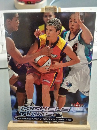 2000 Fleer Ultra WNBA #13 Michele Timms w/Dawn Staley -Phoenix Mercury-