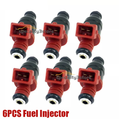 New Set of 6 Fuel Injectors 078133551BA For Volkswagen Passat 2.8L 1998-2005