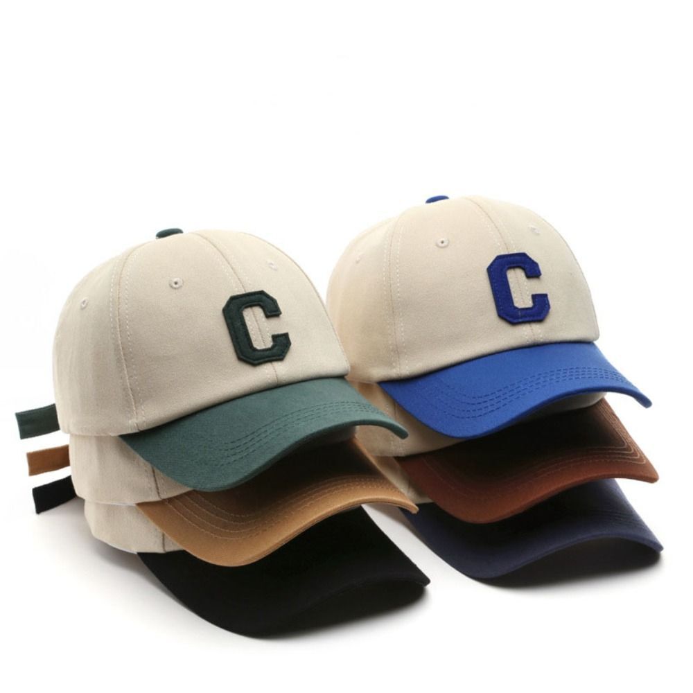 APL Cappellino baseball lettere C casual camionista cappello moda protezione solare berretto unisex