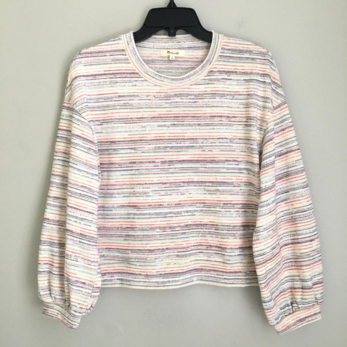 Madewell bubble sales sleeve sweater