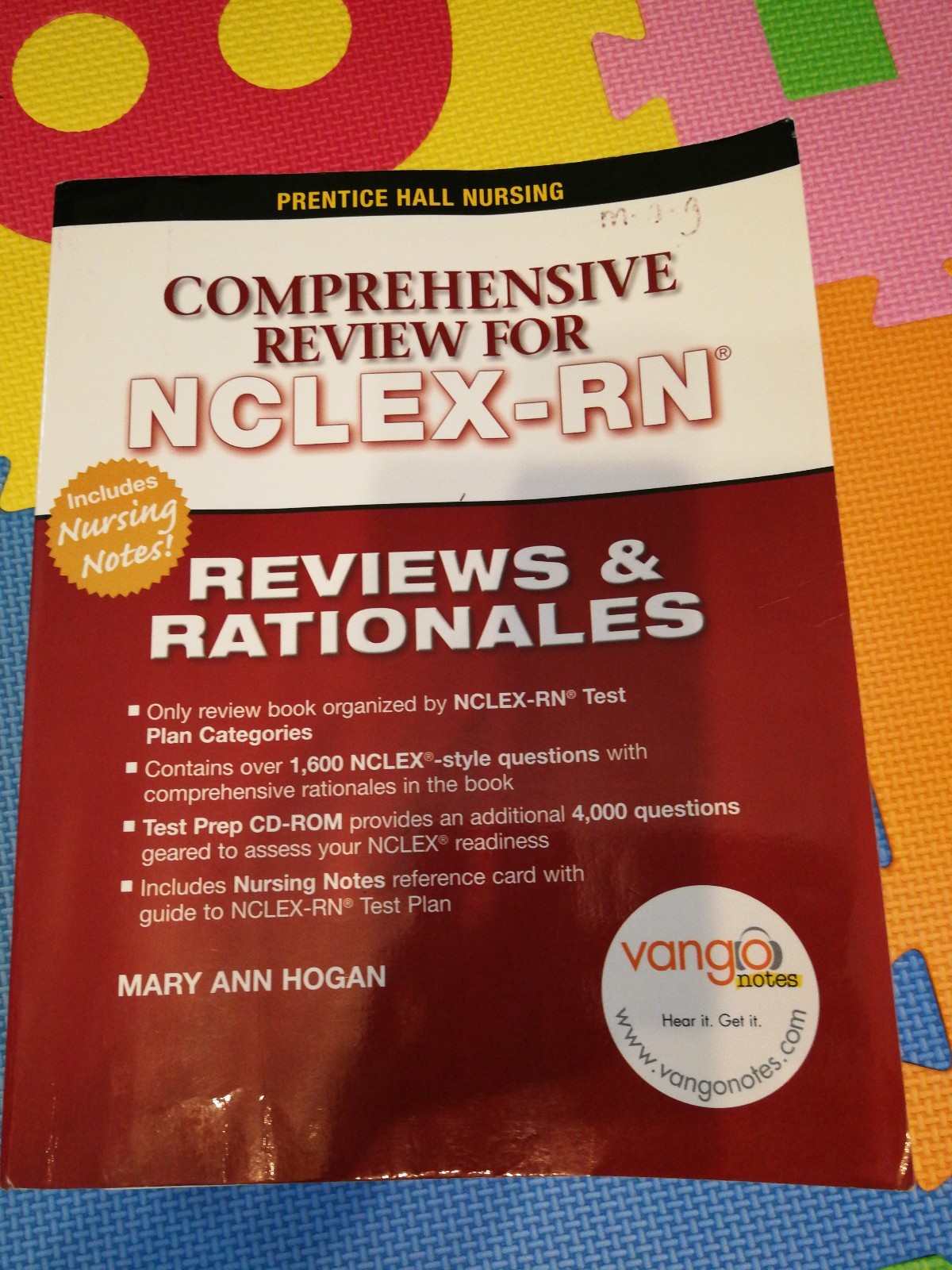 Prentice Hall Nursing Reviews And Rationales Ser Comprehensive Review For Nclex Rn Reviews And Rationales By Mary Ann Hogan 2007 Trade Paperback For Sale Online Ebay