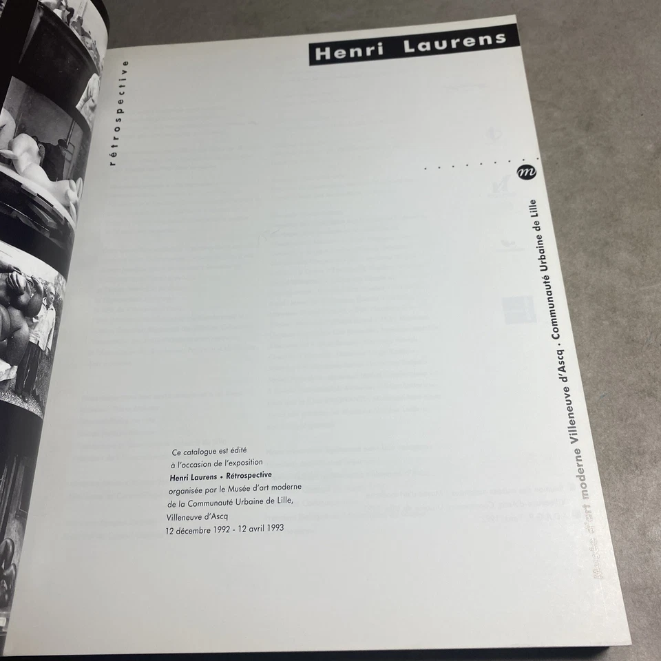 Artist Monograph: Henri Laurens, Musee D’art Moderne, Villeneuve D’ascq / MSR Foto 3 de 4