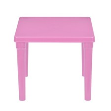 Plastic Durable  Strong Table High Quality Kid Study Desk for Play Draw Eat Work