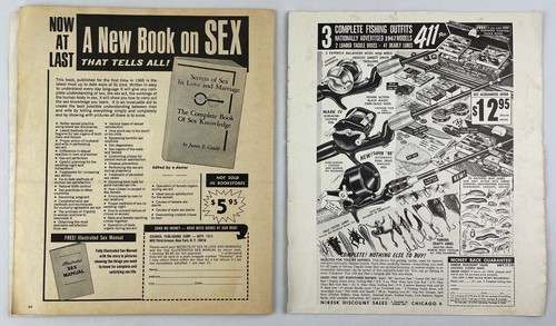 Official Detective Stories, April 1967, Vintage True Crime Stories, Zellstoff - Bild 6 von 6