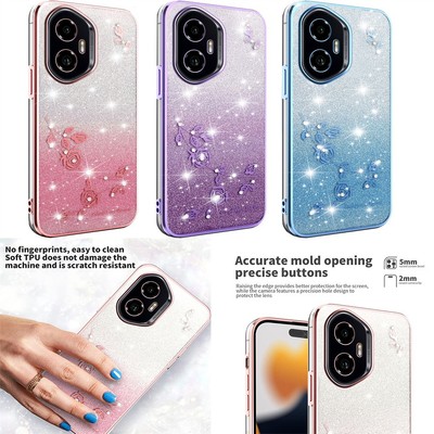Für Huawei P80 Honor 400 Lite 400 300 X6C X5B Nova 14 Bling Gradient Handyhülle