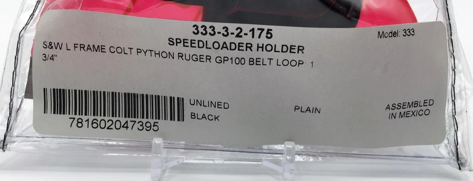 Safariland 333-3-2 Competition Triple Speedloader Holder, 6-shot 38/357 - Image 2 of 4