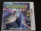 starfox 64 nintendo 3ds with instruction booklet