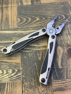 Gerber Multi Plier MP800 Legend Folding Multitool Knife Used w/ Sheath