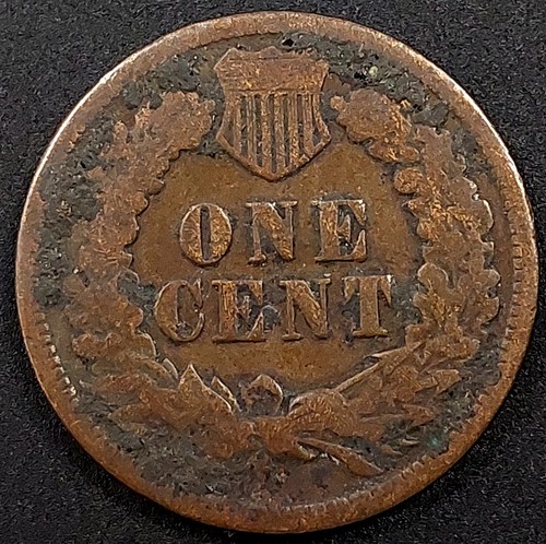 1873 Indian Head Cent, open 3 variety! - Foto 4 di 4