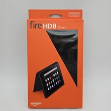 Amazon Fire HD 8 Tablet Cover For 6th 7th & 8th Generation - Charcoal Black