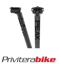 REGGISELLA DEDA MUD PEAK Ø30.9MM, 400MM, 20MM ALLOY BLACK - MUDPK309