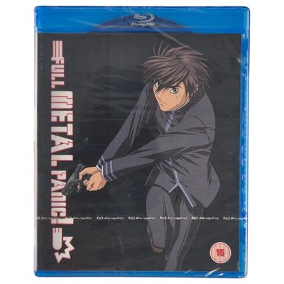 Full Metal Panic : Complete Series (Blu-ray, 2002) Region B Anime New / SEALED