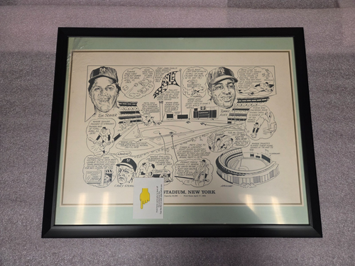 SET STAMPA BALLPARK CON CORNICE AMADEE NEW YORK METS SHEA STADIUM & NY YANKEE STADIUM - Foto 2 di 16
