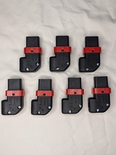 Lot of 7 IEC-Lock C13 Right Angle Locking Power Connectors PA130100RBK New