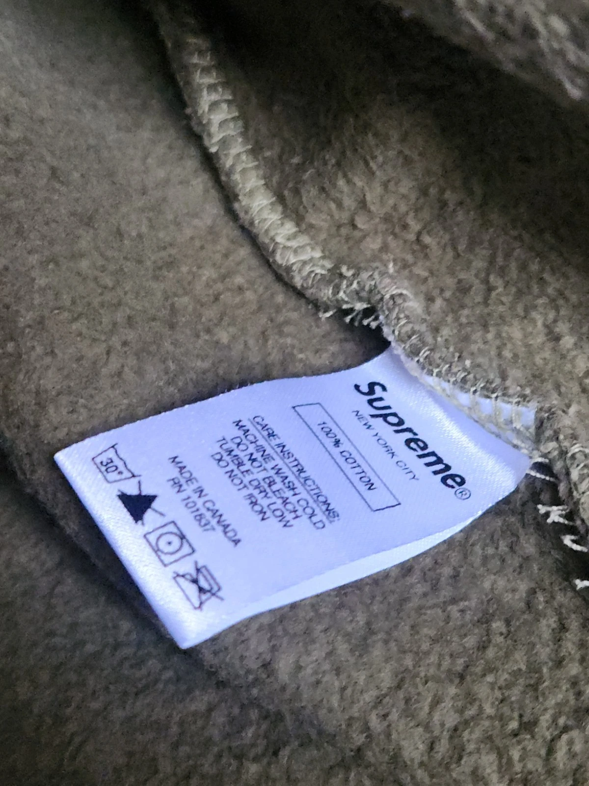 Felpa con cappuccio FW17 Supreme Gonz Ramm tinta Mark Gonzales Supream