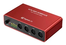 DigitalLife Stand-Alone Quad-I/O 5-PIN DIN MIDI Interface - MIDI Thru Box (4-