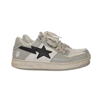 Bape Sta, Sneaker, Größe: 44, STA, Grau/Weiß/Schwarz, Unisex (Erwachsene) #Znc