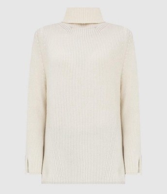   Maglia Max&Co By MAX MARA Blend Wool Sweater L Size WHITE Art Scaglia