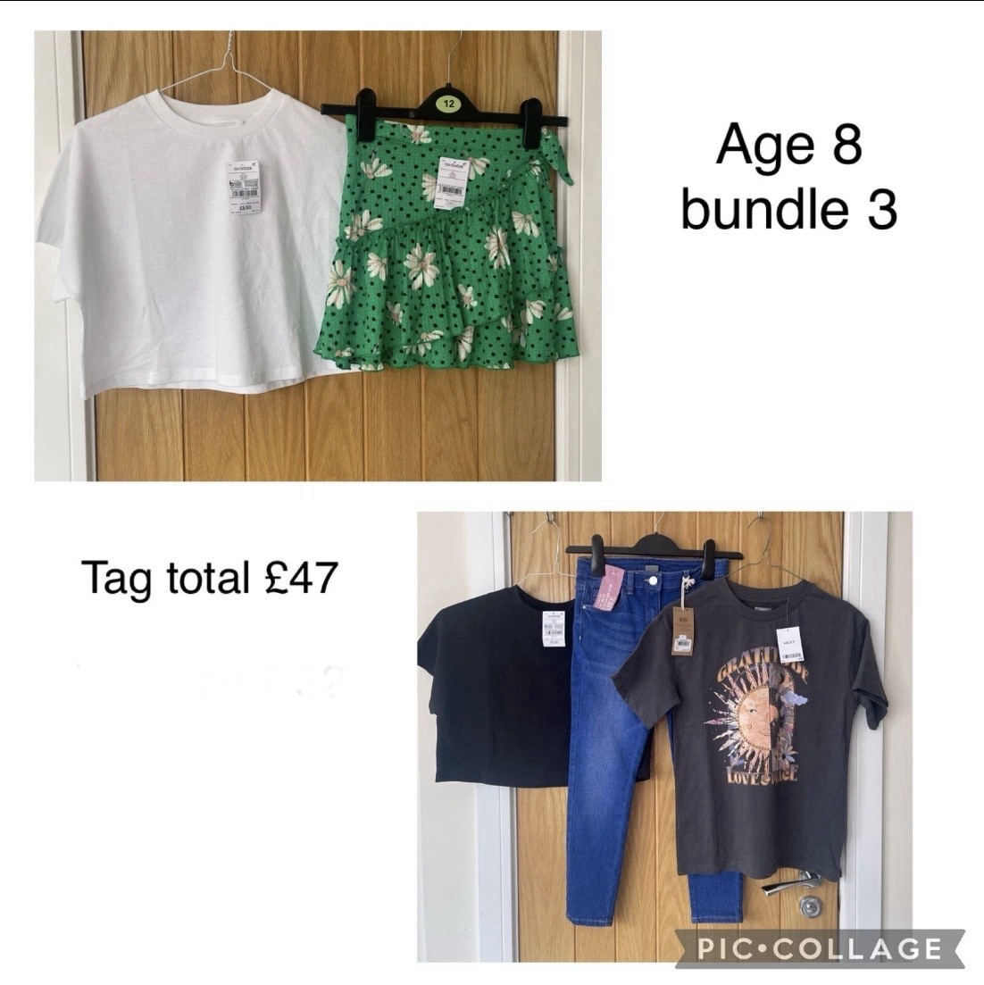 New With Tags, Bundle Of next Girls Clothes (5 Items) Age 8