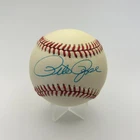 Pete Rose Signed Official Baseball “Charlie Hustle” Reds Legend 4256 Hits