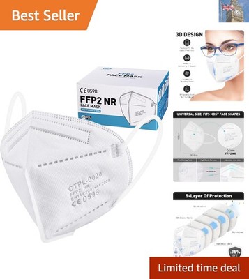 Gesichtsmaske Schutz hohe Filtration für Grippe & Allergien - 20er Pack