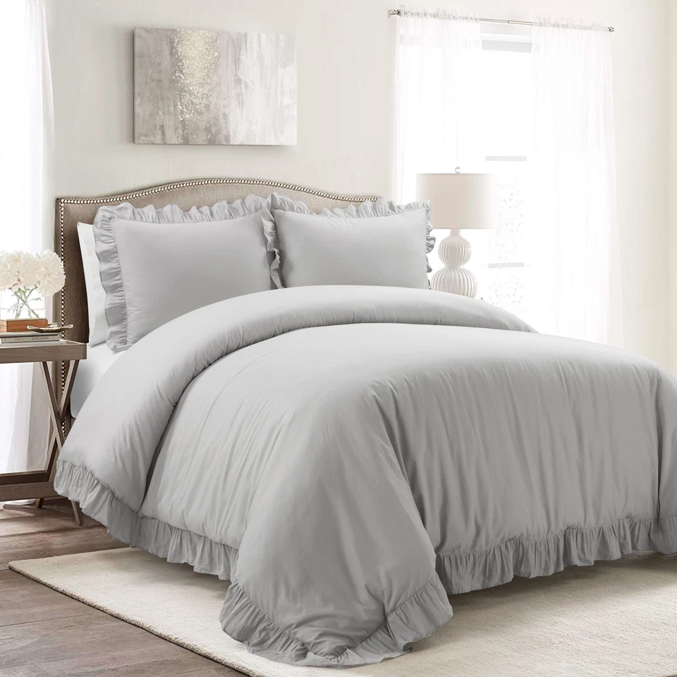 Lush Decor Reyna 3 Piece Cotton Duvet Set - Image 4 of 4