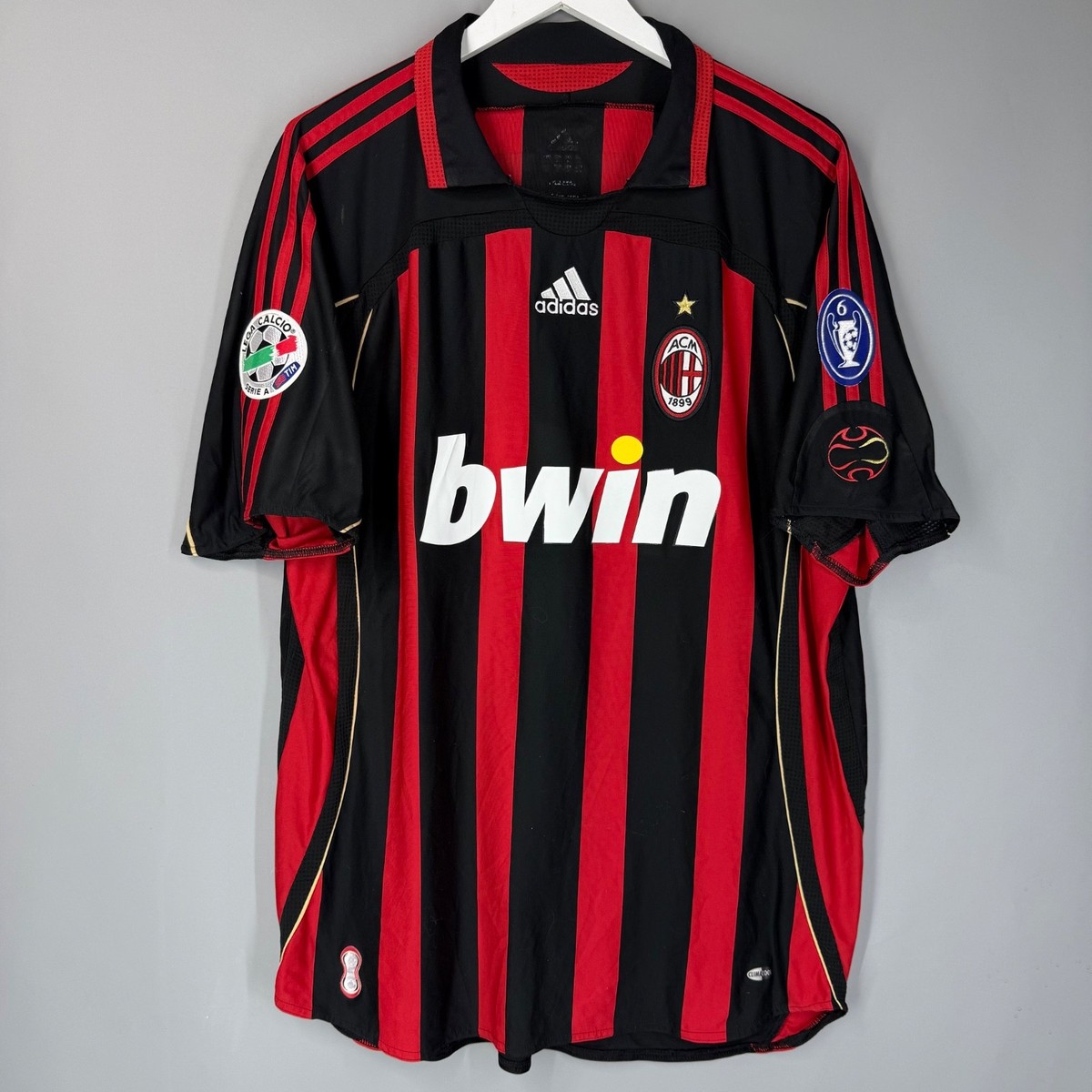 AC MILAN 2006 2007 HOME FOOTBALL SHIRT JERSEY ORIGINAL 060747 #13