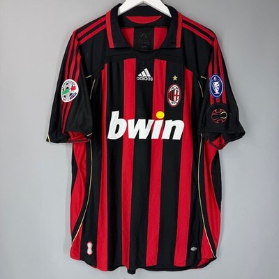AC MILAN 2006 2007 HOME FOOTBALL SHIRT JERSEY ORIGINAL 060747 #13
