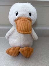 Sitting Duck Plush Stuffed Animal Easter super soft excellent cond.