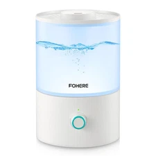 Humidifiers for Bedroom, 3.2L Top Fill Cool Mist Ultrasonic Humidifier for Ba...
