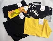 Women’s Lot Of 5 Auden Panties Size L NWT