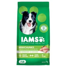 IAMS Proactive Health Chicken and Whole Grain Flavor Minichunks Dry Dog Food