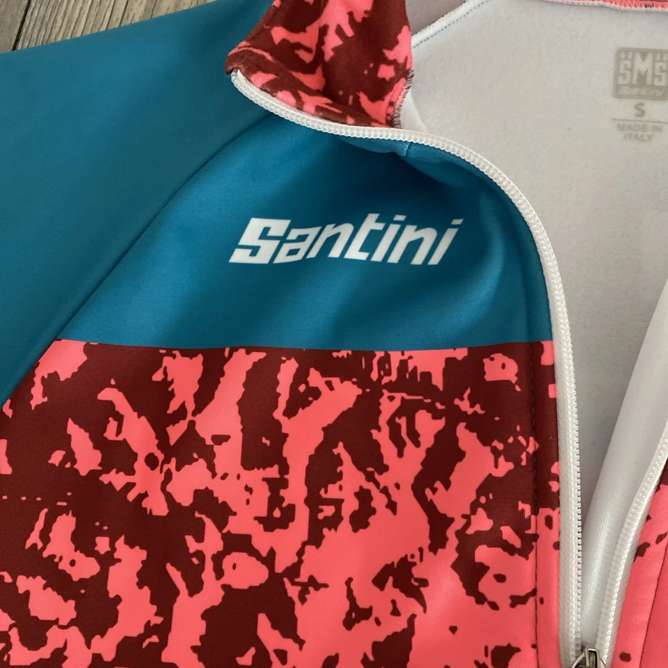 Camiseta deportiva de ciclismo Santini SMS para mujer Ironman Finisher manga larga hecha en Italia S Foto 3 de 4
