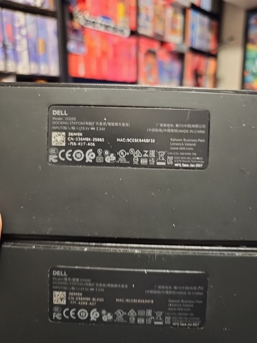 Dell D3100 Universal USB 3.0 Ultra HD/4K Triple Display Docking Station Untested - Afbeelding 5 van 10