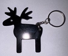 Black Moose Key  Holder, 2 1/2" tall & wide