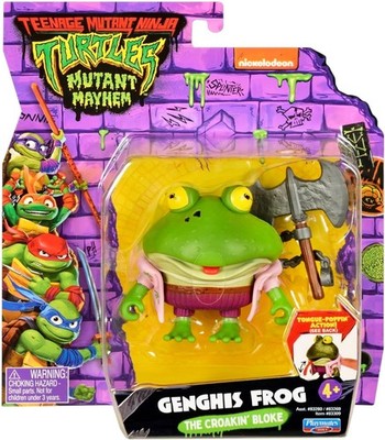 Teenage Mutant Ninja Turtles: Mutant Mayhem 4 GENGHIS FROG Basic Actionfigur