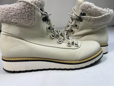 ASPEN Nomad Women s Hiking Boots Size 6.5 Stone Cream Water Resistant