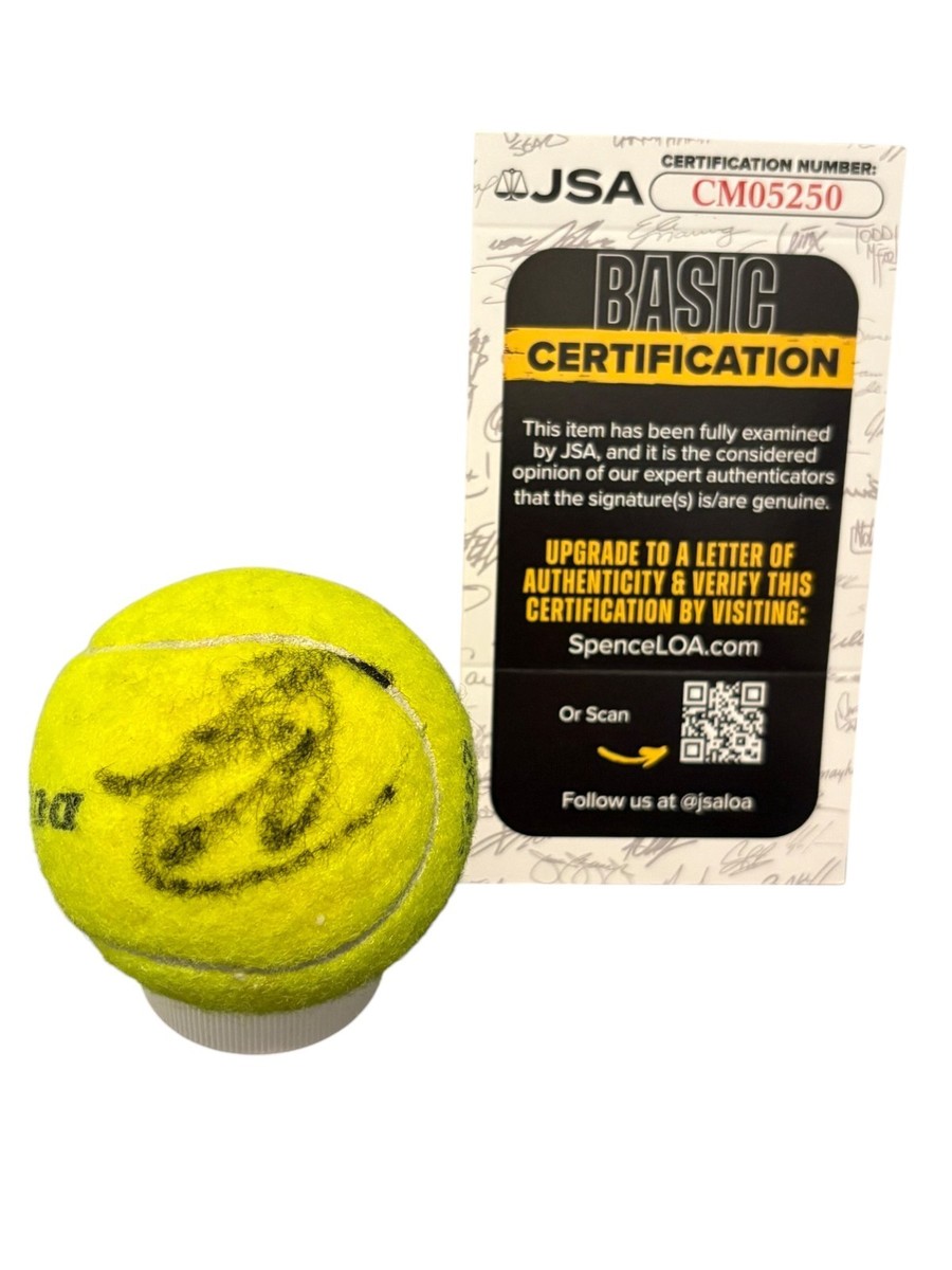 Novak Djokovic Signed Autograph Australian Open Official Tennis