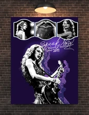 Taylor Swift Speak Now Tour Poster
