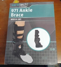 CoreTech 971 Ankle Brace – Adjustable Orthopedic Support Boot L1971 – Left