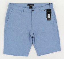 TravisMathew Shorts Mens 36 Blue Sand Harbor 10 Inch Golf Athletic Stretch NWT