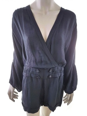 BCBG MAXAZRIA Damen Hosen-Overall Gr. M Langer Ärmel