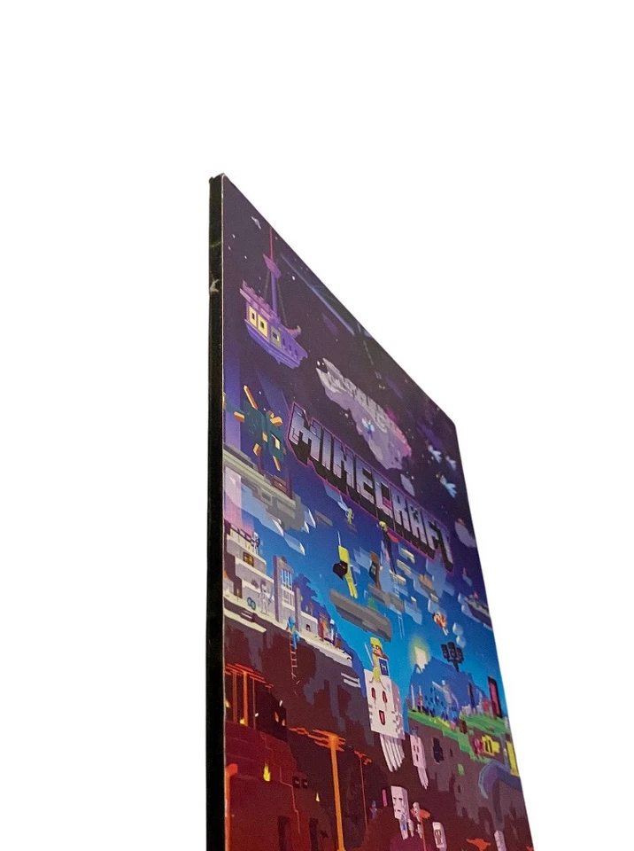 MINECRAFT Video Game Plaque - Mounted Print Wall Art JINX Mojang 2018 - Genuine - Image 3 of 4