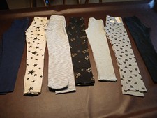 Girls 7pc Leggings Lot Of Clothing Great Condition. Size 10/12. Fast Shipping