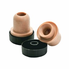 Tapi Pour Spout with Cap for Olive Oil and Vinegar Bottles - 2 Pack