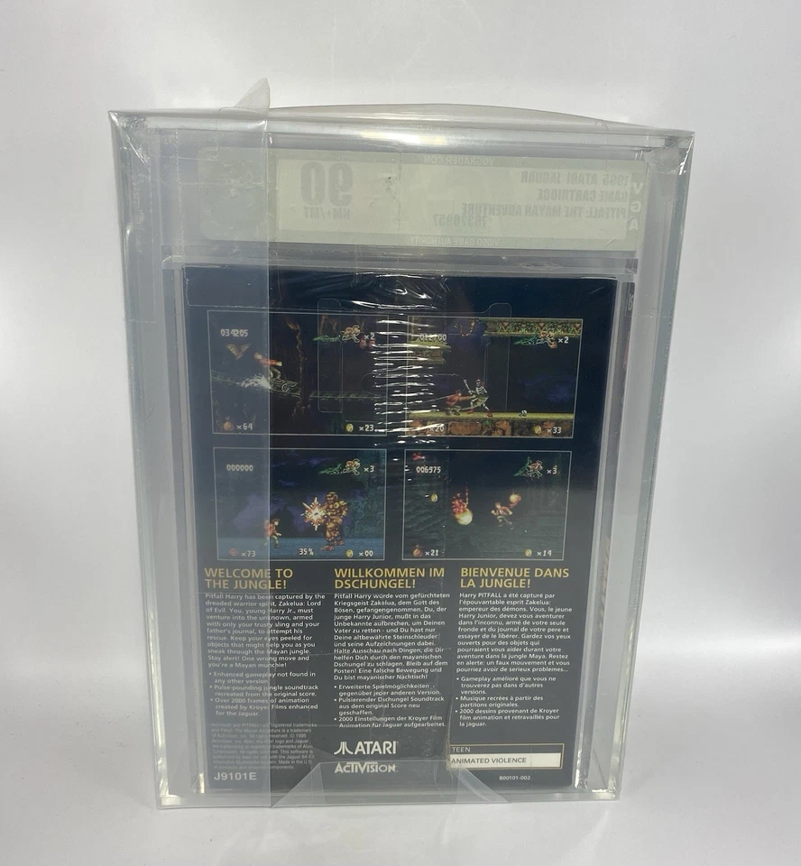 Pitfall: The Mayan Adventure (Atari Jaguar, 1995) VGA 90 MINT BOX! - Image 2 of 2