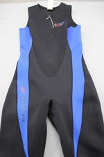 L.L. Bean Vortex Wetsuit Women Nylon Black BLue Size 12