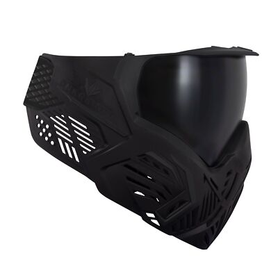 Bunkerkings CMD Paintball Goggles   Pitch Black | Anti-Fog Tournament Mask