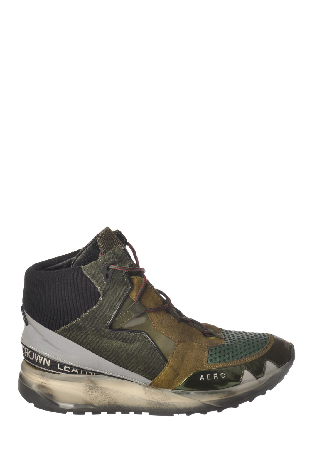 Кожаная корона - Scarpe-Кроссовки alte - Uomo - Verde - 5775826N181113