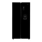 Fridge Freezer No Frost American 433L Black Water Dispenser Willow WSBS84DB